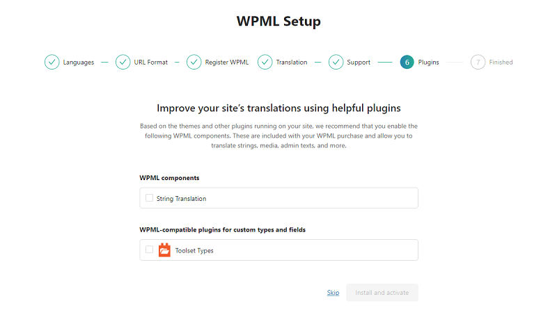 تنظیمات WPML را مدیریت کنید